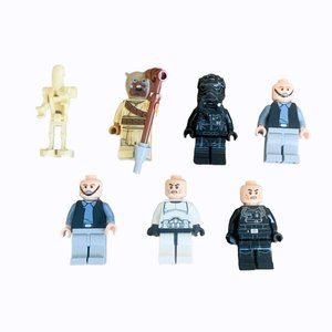 LEGO Star Wars Minifigures Lot of 7 Assorted Figures Pre-Owned Mint Condition